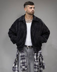 Jacket "WHITBY" con collo a contrasto