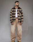 Jacket "CHIVAY" in flanella
