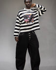 Longsleeve crop "AMERICAN DREAM" LIBERTINE