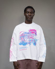 Longsleeve crop "HORSE" LIBERTINE