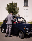 Abito LIBERTINE "SEBASTIAN" grigio riga bianca