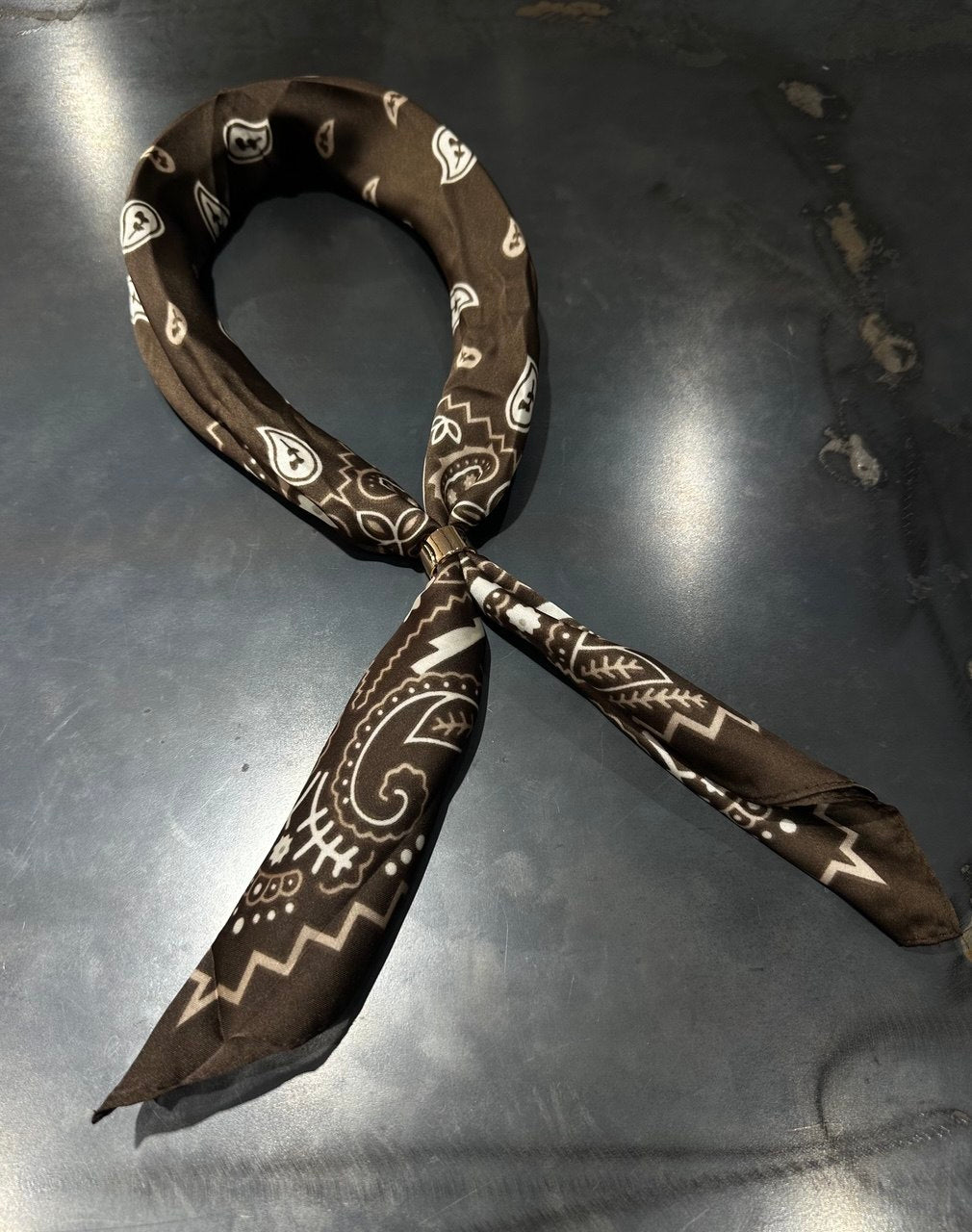Foulard "FANTASIA" con anello