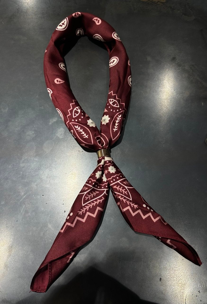 Foulard "FANTASIA" con anello