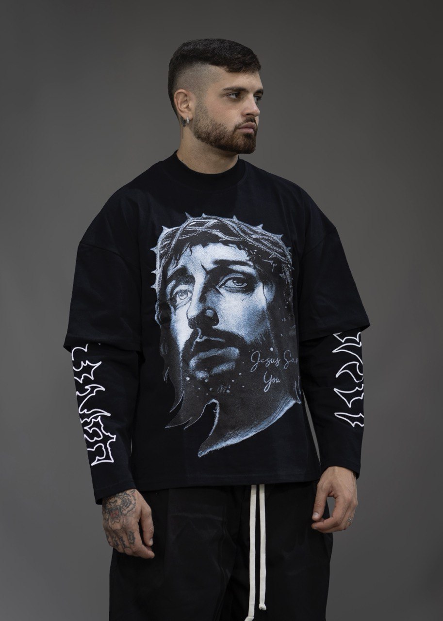 Double sleeve &quot;JESUS&quot;