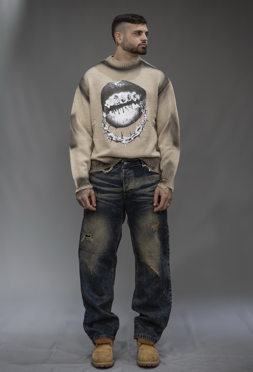 Pullover &quot;BARBED LIPS&quot;