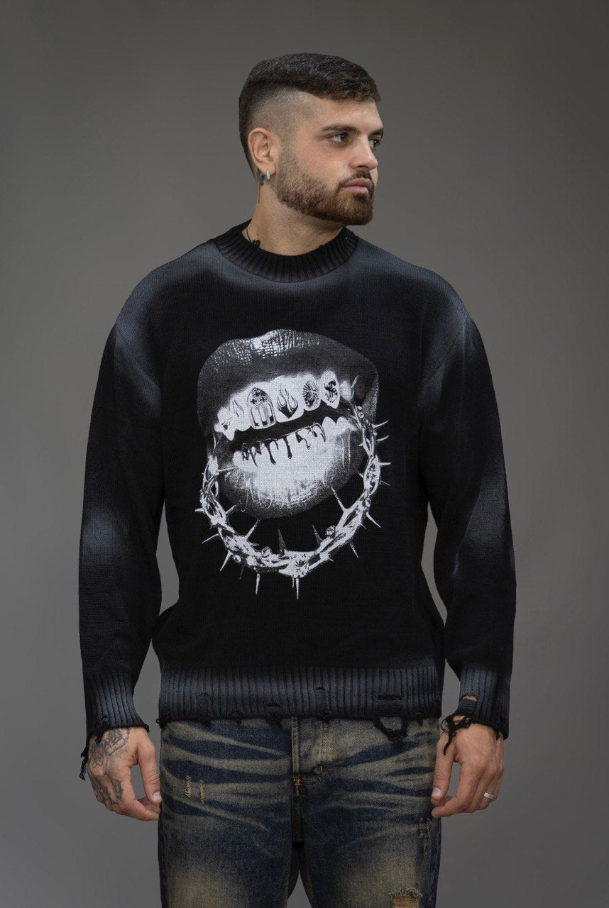 Pullover &quot;BARBED LIPS&quot;