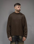 Longsleeve "MASHA" effetto filo di scozia