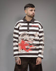 Polo crop "SUPERSTAR" bunker