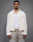 Camicia crop "CUORE FOLLE " LIBERTINE