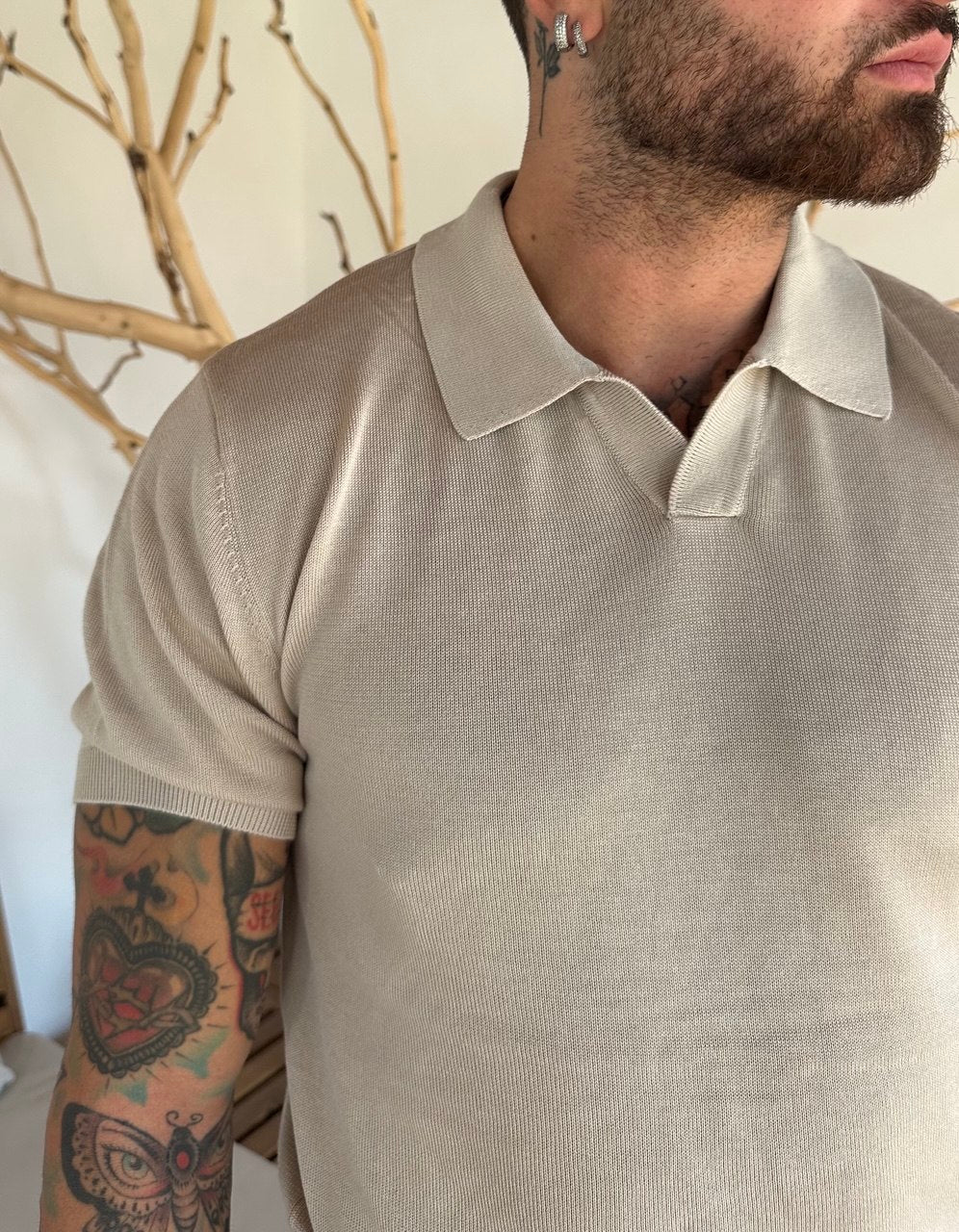 Polo "OLIVIA" in filo
