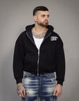 Felpa "UNDERGROUND" con zip